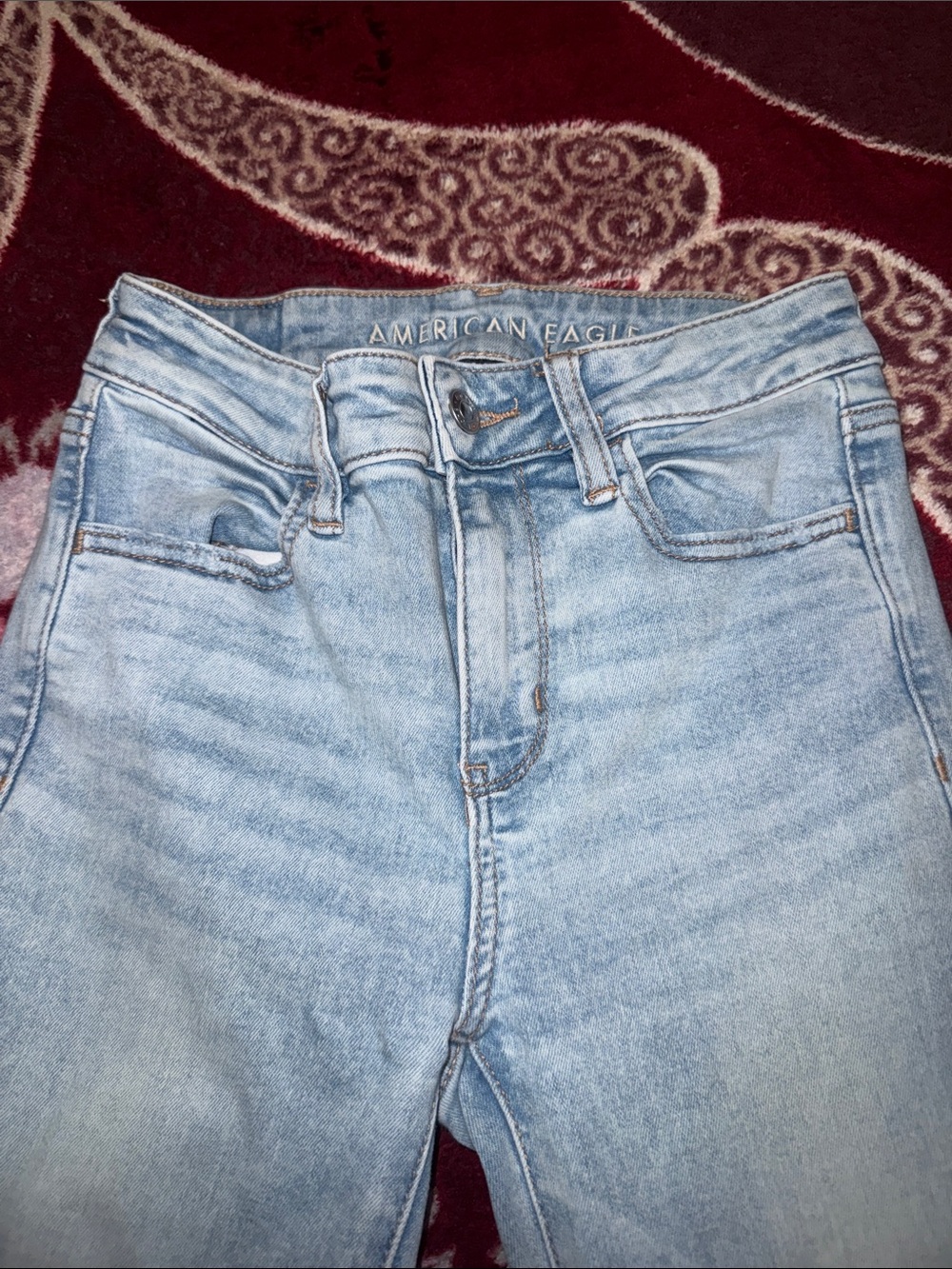 American Eagle Outfitters Light Blue High-Rise Women’s Jeans
